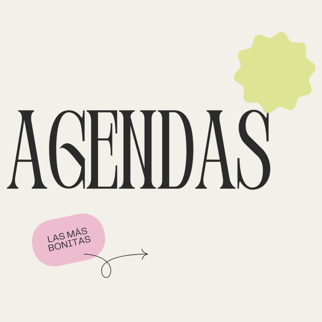 agendas bonitas