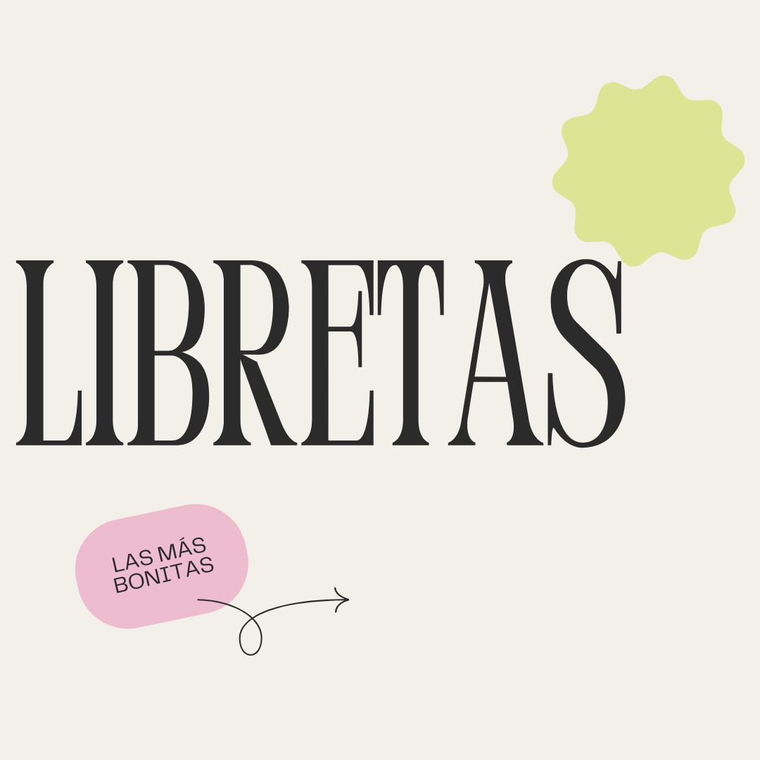 libretas bonitas